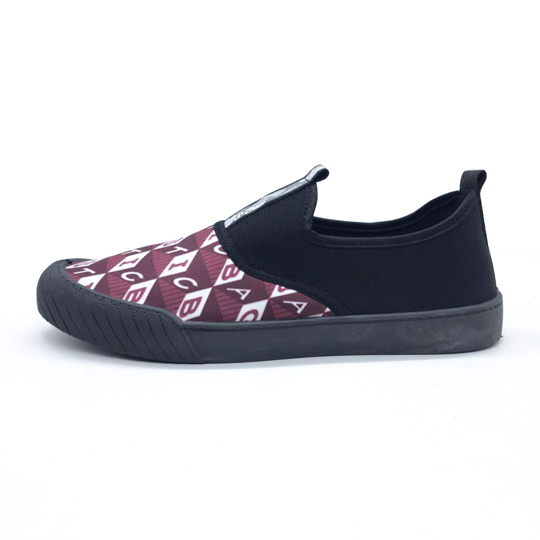 Hot Sale Cheap Men Flat Injection Casual Canvas Shoes with Customized