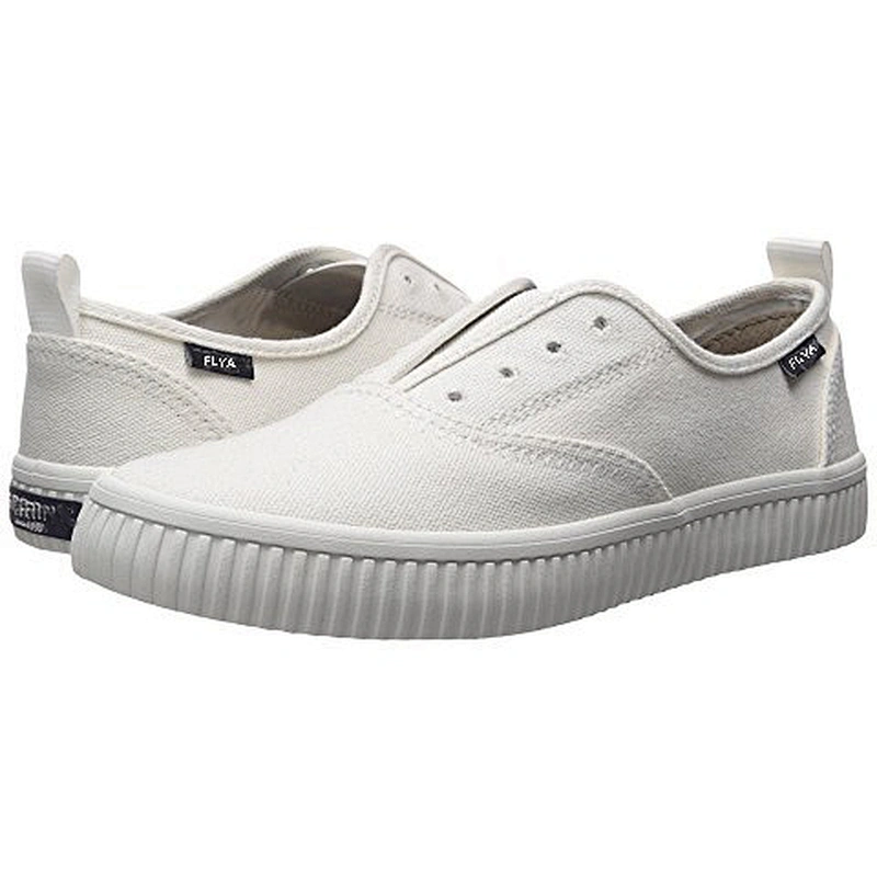 High quality OEM canvas casual vulcanized flat shoes for women