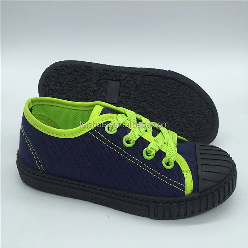 Hot selling fashion injection kids footwear casual flat canvas shoes custom shoes