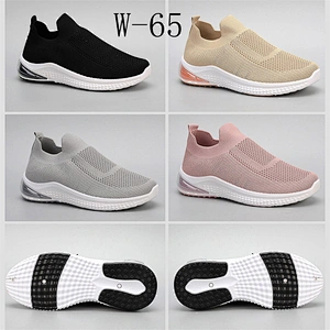 Custom ladies injection casual sports sneakers walking style shoes for women
