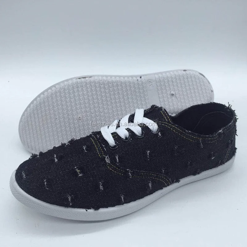 Customize Classic Leisure Style Women Canvas Shoes Injection Shoes