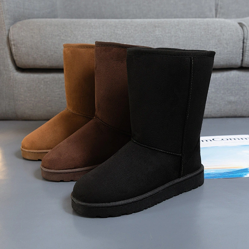 Women Outdoor Snow Boots Ladies Warm Fur Boot Winter Shoes