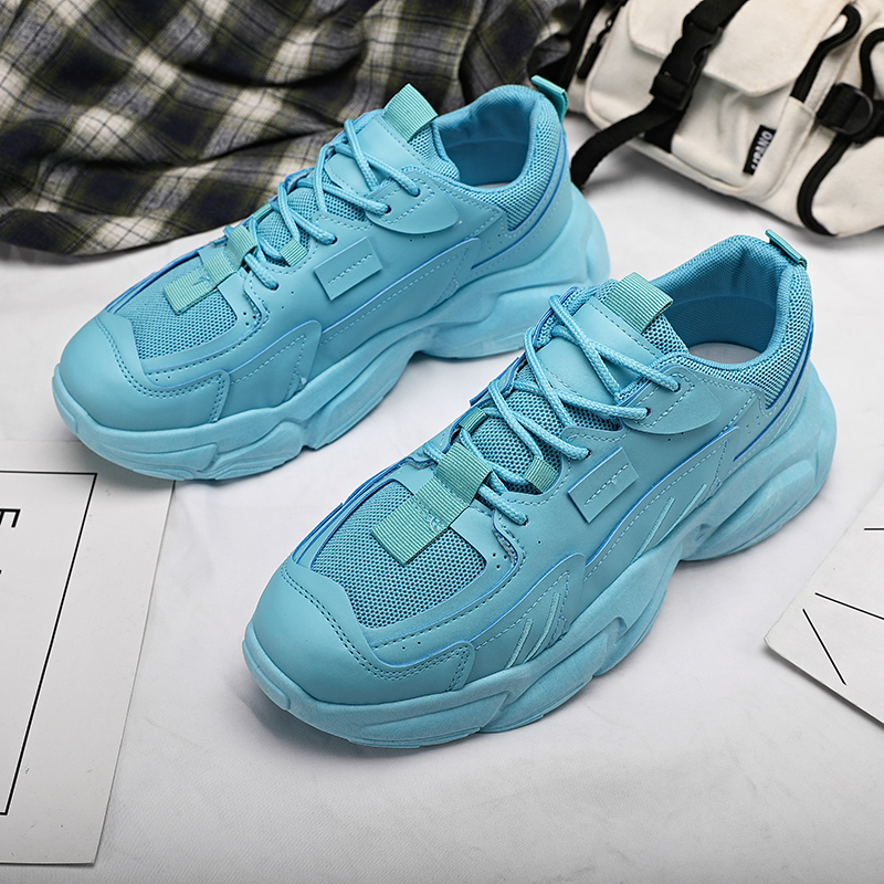 Men Casual Running Shoes Chunky Sneakers Athletic Walking Shoes