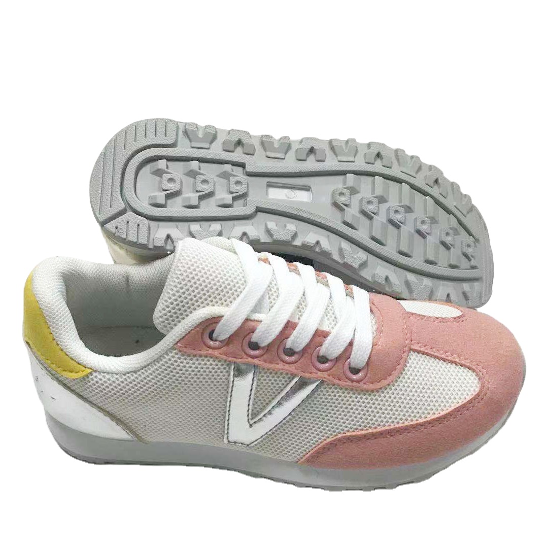 2021 new design fashion running sneakers breathable Children's sport shoes