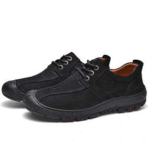 Men leather shoes men casual walking style shoes mens dress shoes