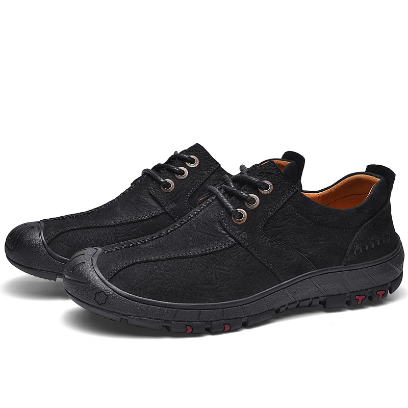 Men leather shoes men casual walking style shoes mens dress shoes