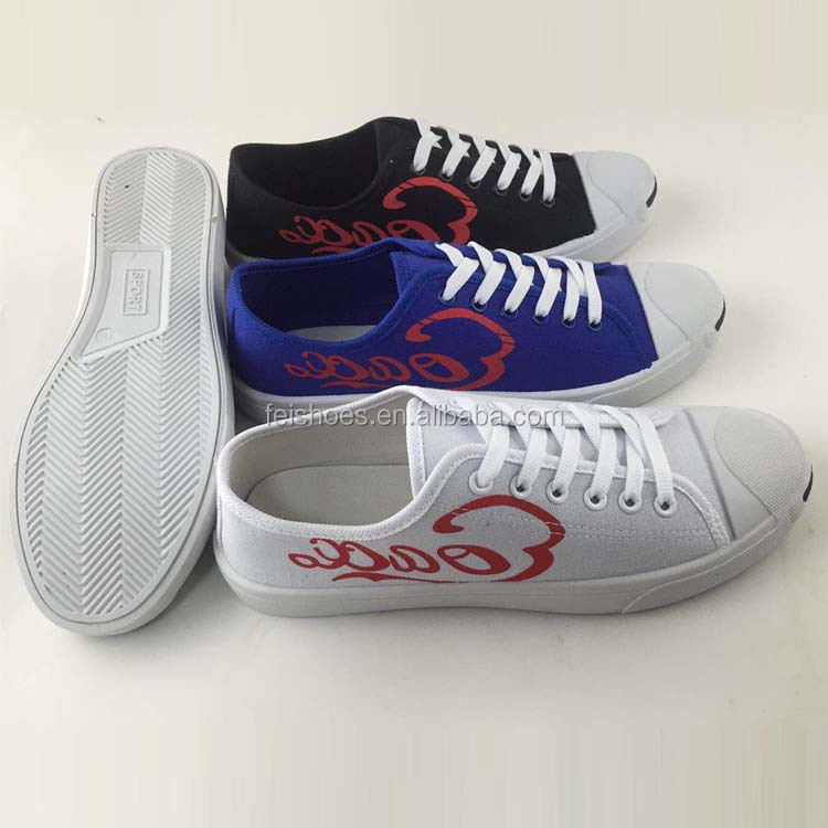 Factory OEM New Arrival Men Injection Canvas Shoes Casual Shoes