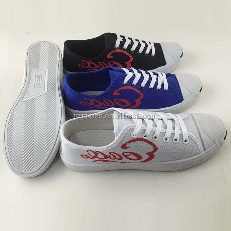 Factory OEM New Arrival Men Injection Canvas Shoes Casual Shoes