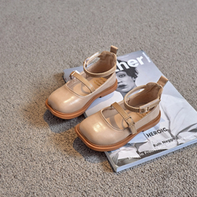 Girls Mary Jane Flats Slip-on Party Dress Shoes Kids