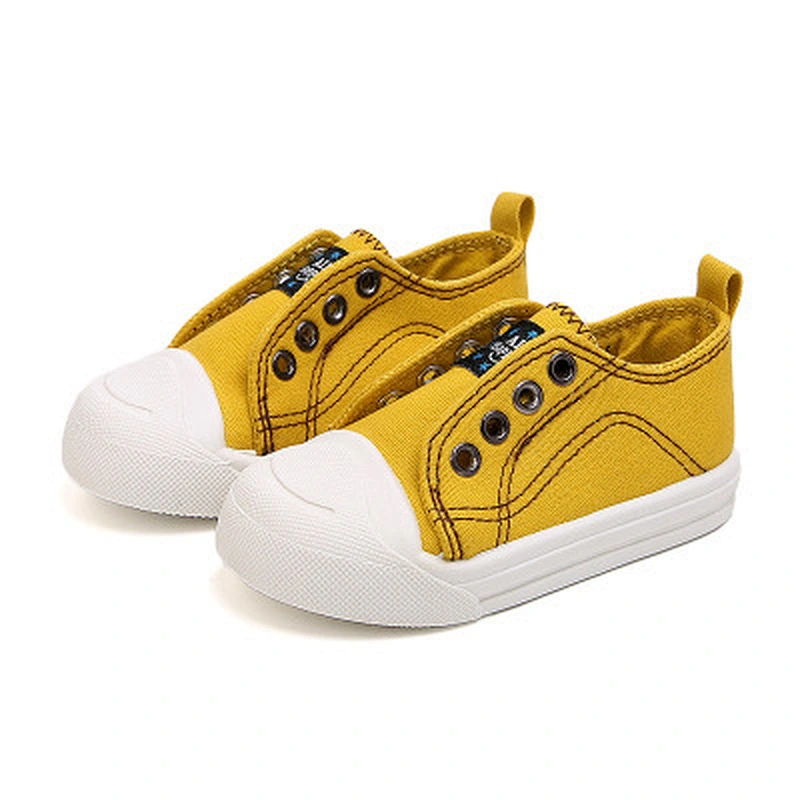 Factory OEM Autumn children casual canvas shoe sneaker sheet shoes