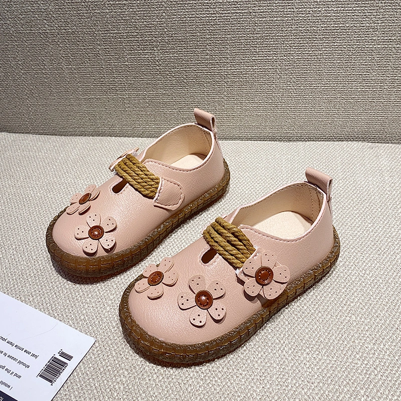 Girls Marry Jane Flats Children Casual Dress Shoes