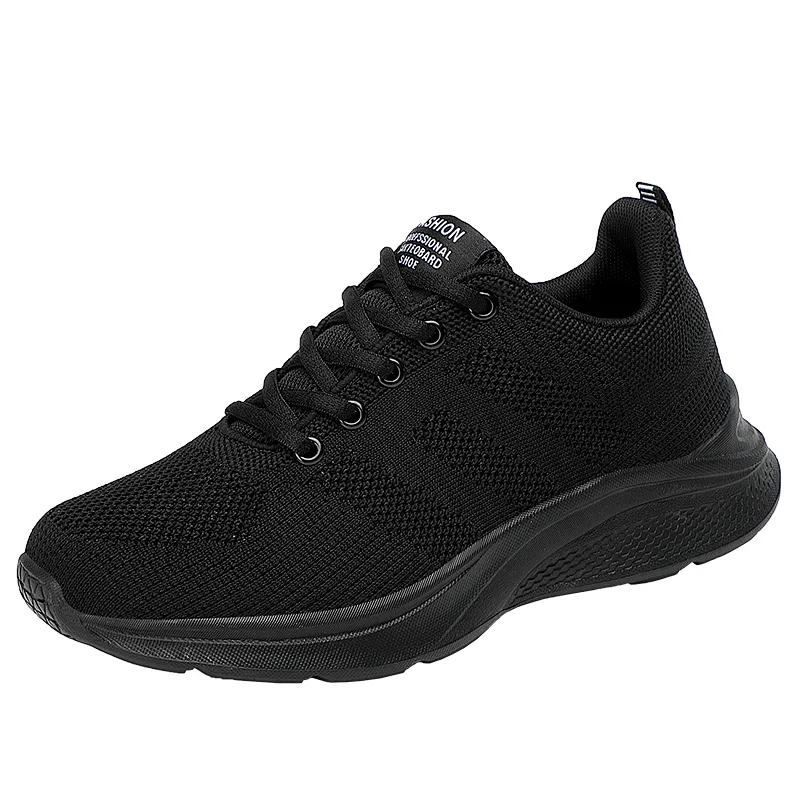 New Arrival Lace-up Women's sport Casual Shoes ladies fly knitted Running walking sneaker Shoes