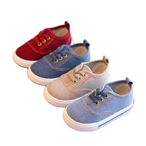 Baby casual canvas shoes children walking style shoes Customize canvas shoes
