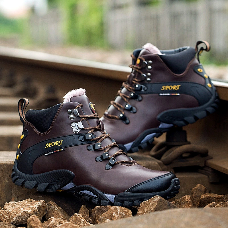 Winter Outdoor Casual Warm Shoes Men Ankle Snow Boots