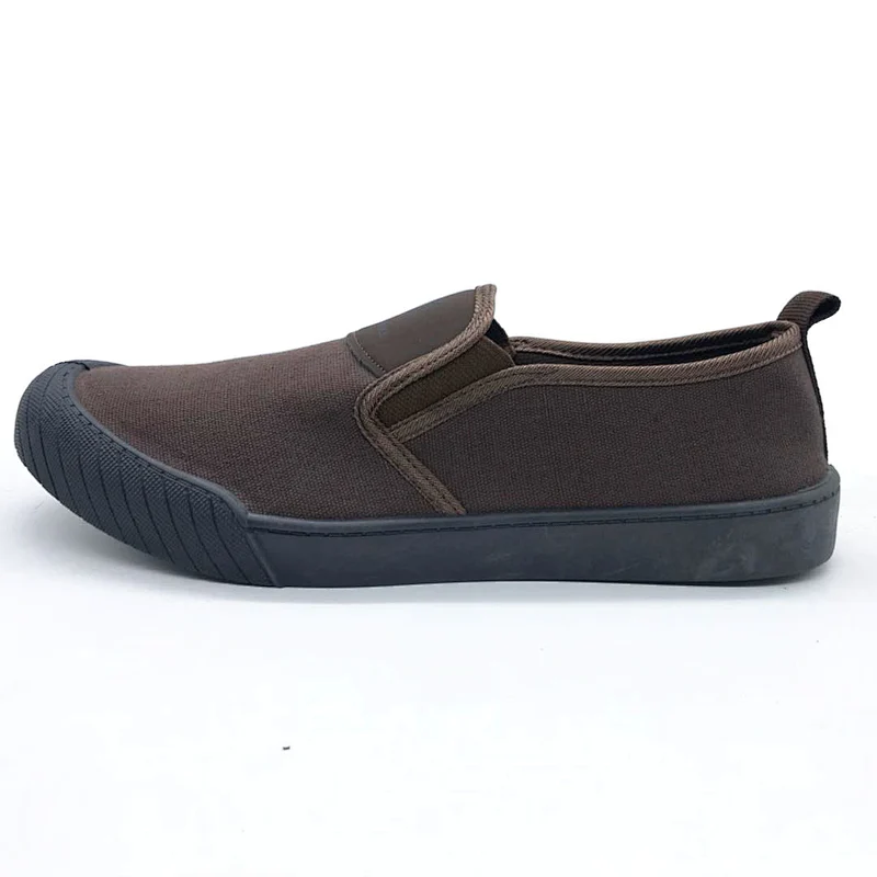Factory customize New Style Trend Mens Casual Injection Flat Canvas Shoe with Customized with good price