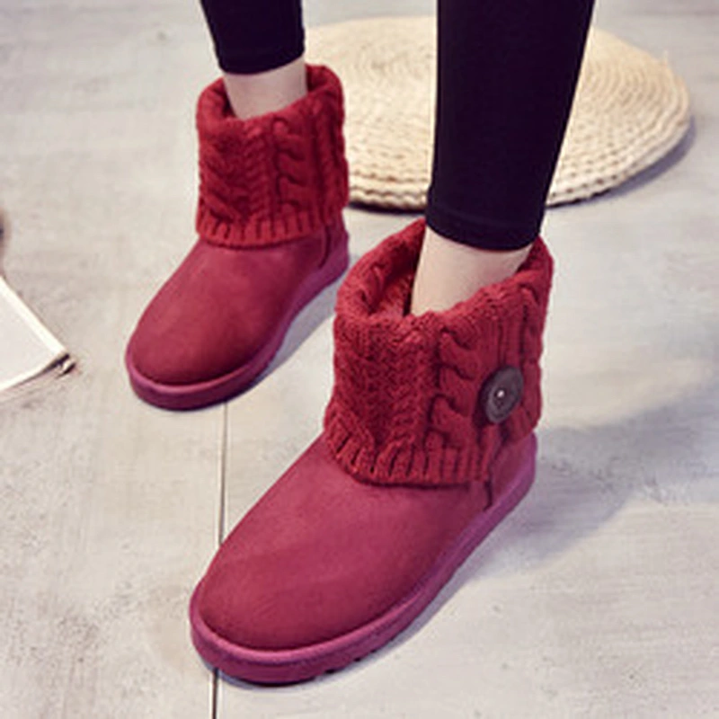Women Winter Snow Boots Ladies Slip On Warm Ankle Boots