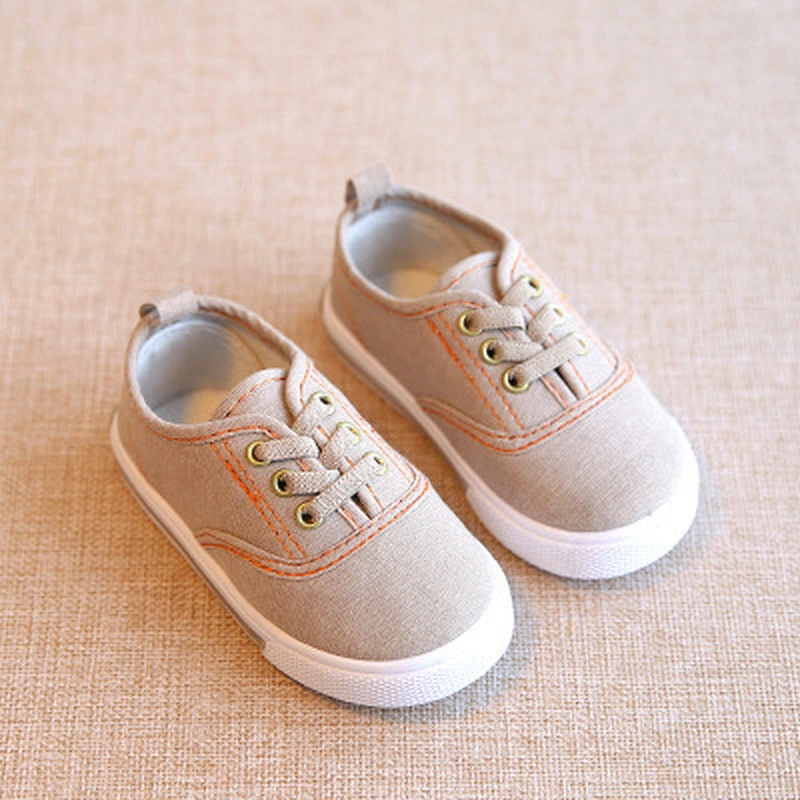 Baby casual canvas shoes children walking style shoes Customize canvas shoes