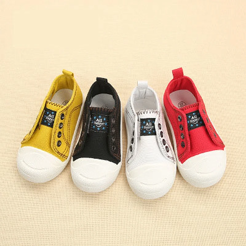 Factory OEM Autumn children casual canvas shoe sneaker sheet shoes