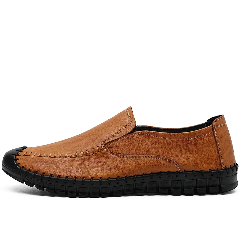 Hot Sale Fashion Men Leather Loafers Shoes Moccasin-Gommino Driving Shoes