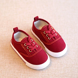 Baby casual canvas shoes children walking style shoes Customize canvas shoes