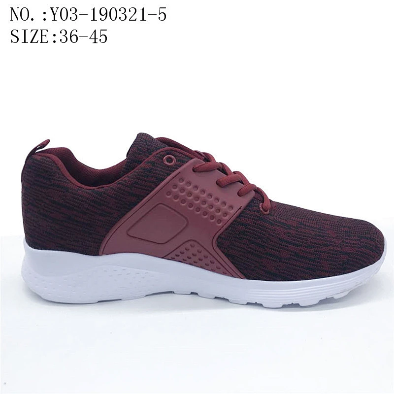 Latest design fashion mesh upper breathable casual men sport  running shoes