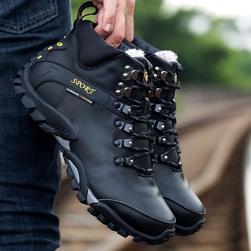 Winter Outdoor Casual Warm Shoes Men Ankle Snow Boots