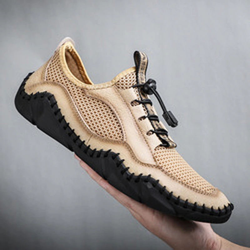 Men Casual Outdoor Walking Shoes Slip on Loafers Large Size