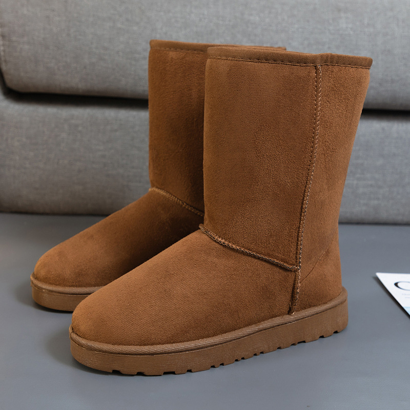 Women Outdoor Snow Boots Ladies Warm Fur Boot Winter Shoes