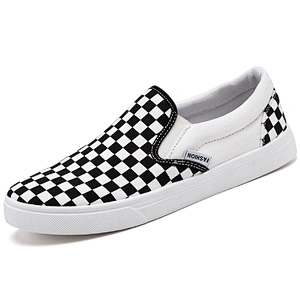 Men Casual Slip on Sneaker Canvas Shoes Walking Shoes