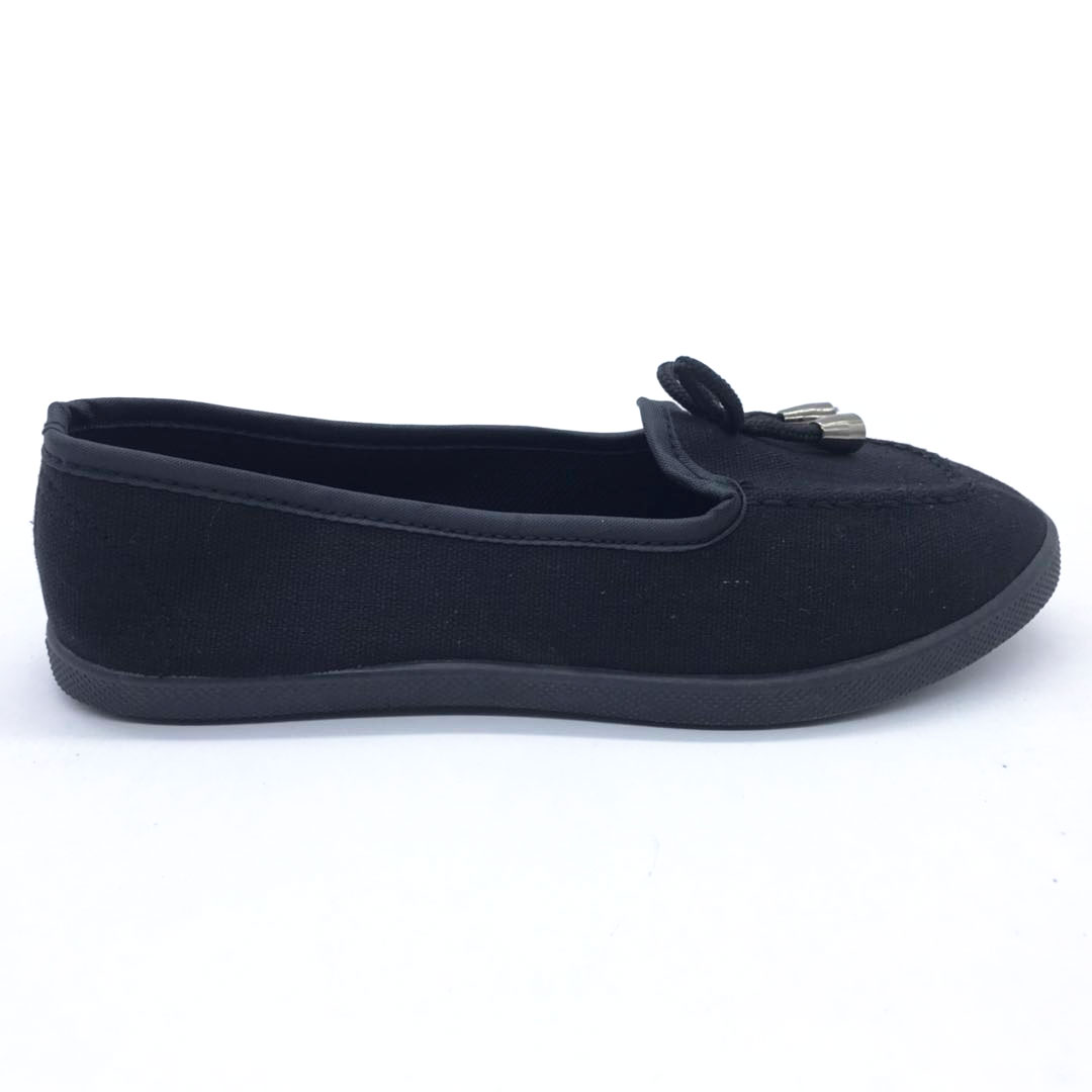 Customize Cheap Price Custom Women Slip on Injection flat Casual Dress Canvas Shoes