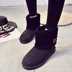 Women Winter Snow Boots Ladies Slip On Warm Ankle Boots
