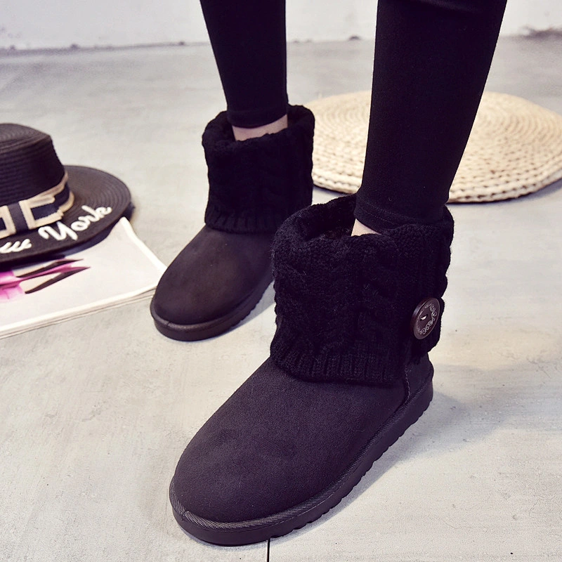 Women Winter Snow Boots Ladies Slip On Warm Ankle Boots