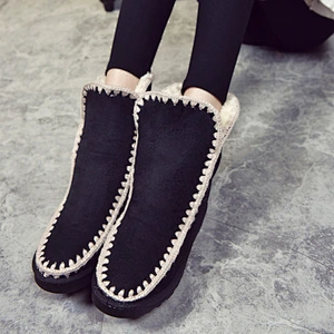 Ladies Winter Fur Snow Boots Women Outdoor Winter Warm Boots