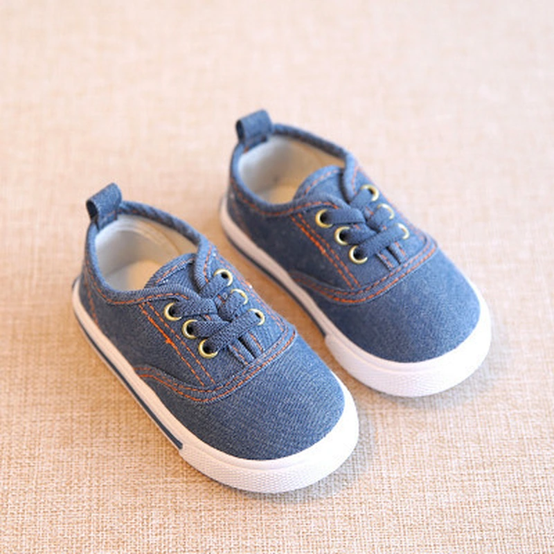 Baby casual canvas shoes children walking style shoes Customize canvas shoes