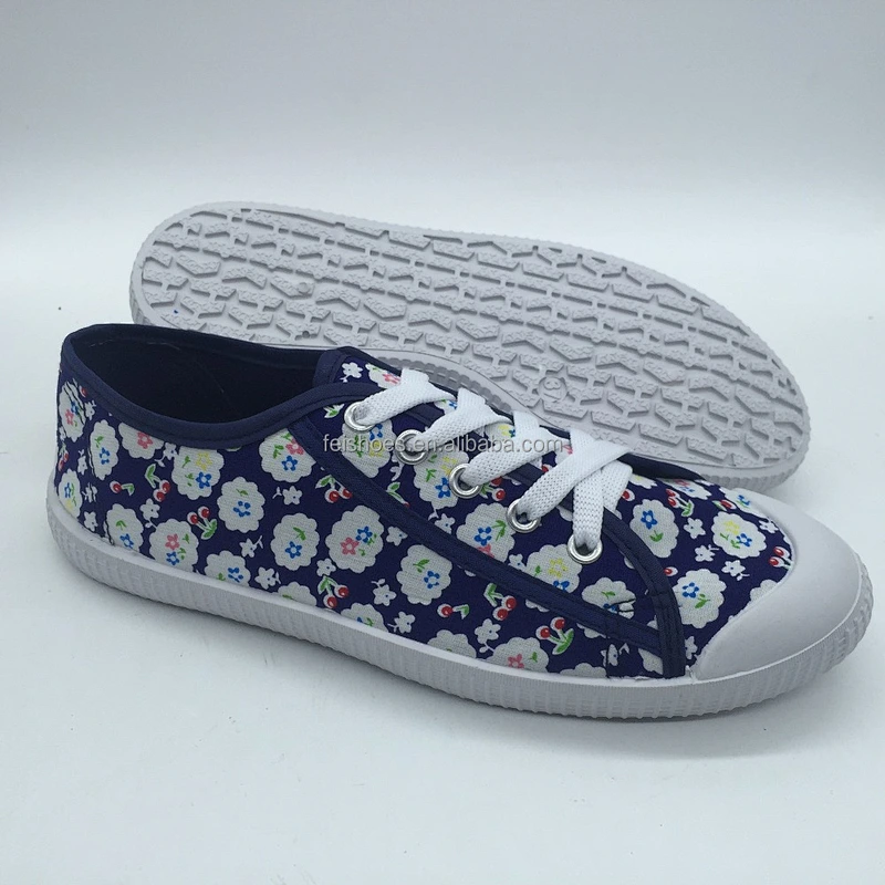 OEM Factory China factory good quality women casual canvas shoes