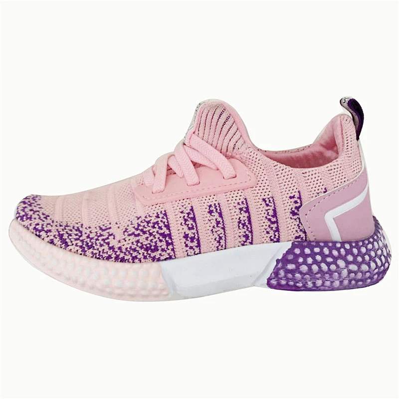Hot sale breathable children casual gym running sneaker shoes
