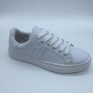 Customized Women Injection Shoes Flat Lace up Sneakers Casual Shoes