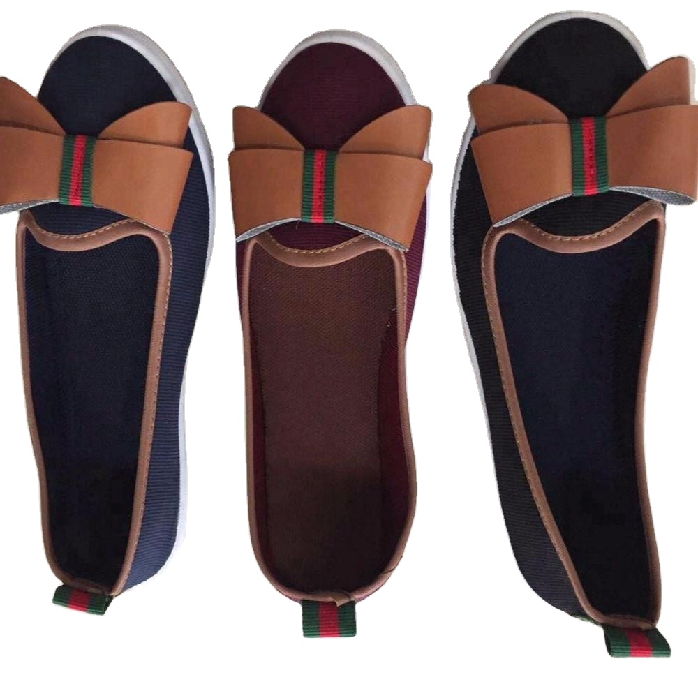 Women flat shoe  lady casual walking shoes Plain office shoes