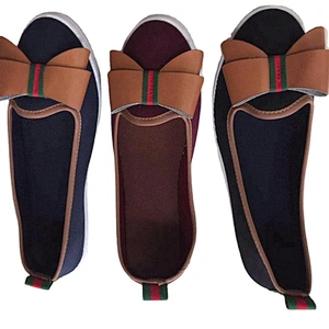 Women flat shoe  lady casual walking shoes Plain office shoes