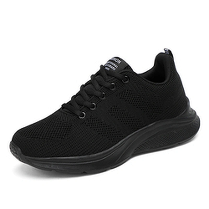 New Arrival Lace-up Women's sport Casual Shoes ladies fly knitted Running walking sneaker Shoes