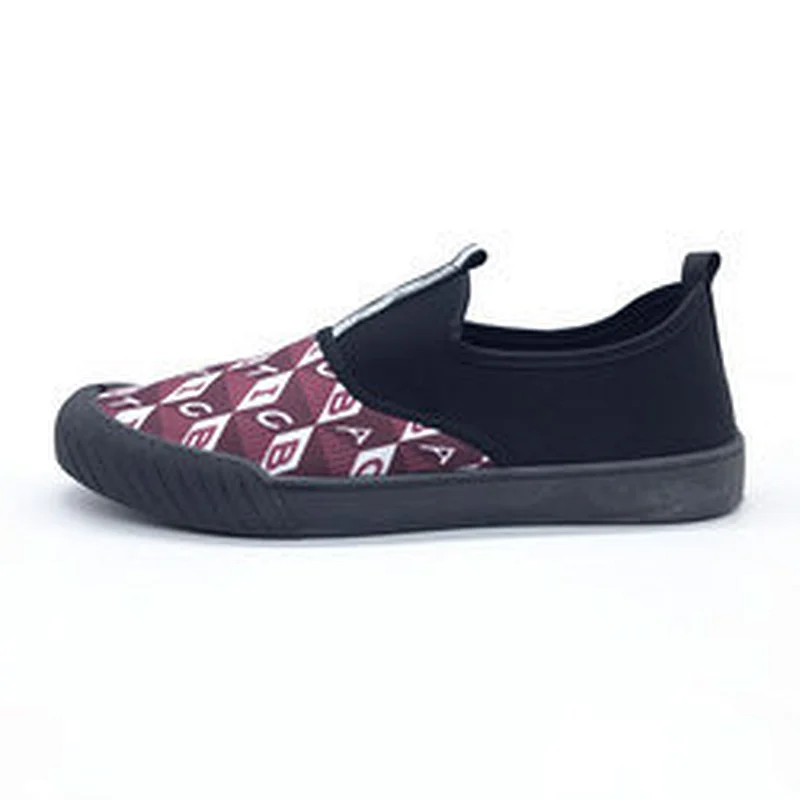 Hot Sale Cheap Men Flat Injection Casual Canvas Shoes with Customized