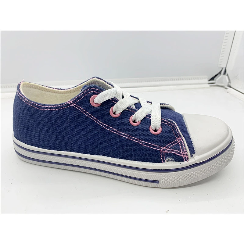 Classic Style Custom kids Injection Footwear Casual Canvas Shoes