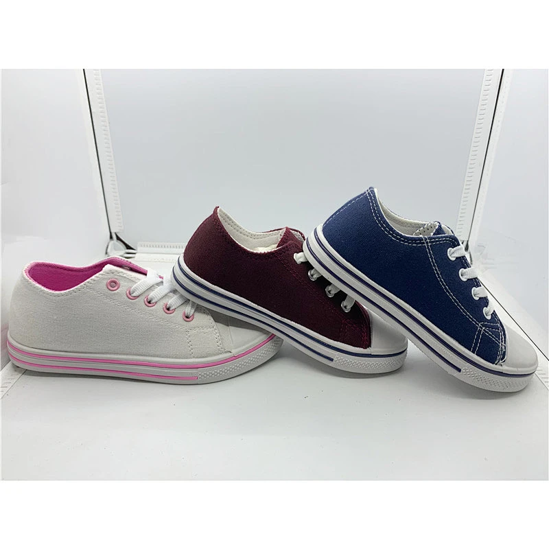 Classic Style Custom kids Injection Footwear Casual Canvas Shoes