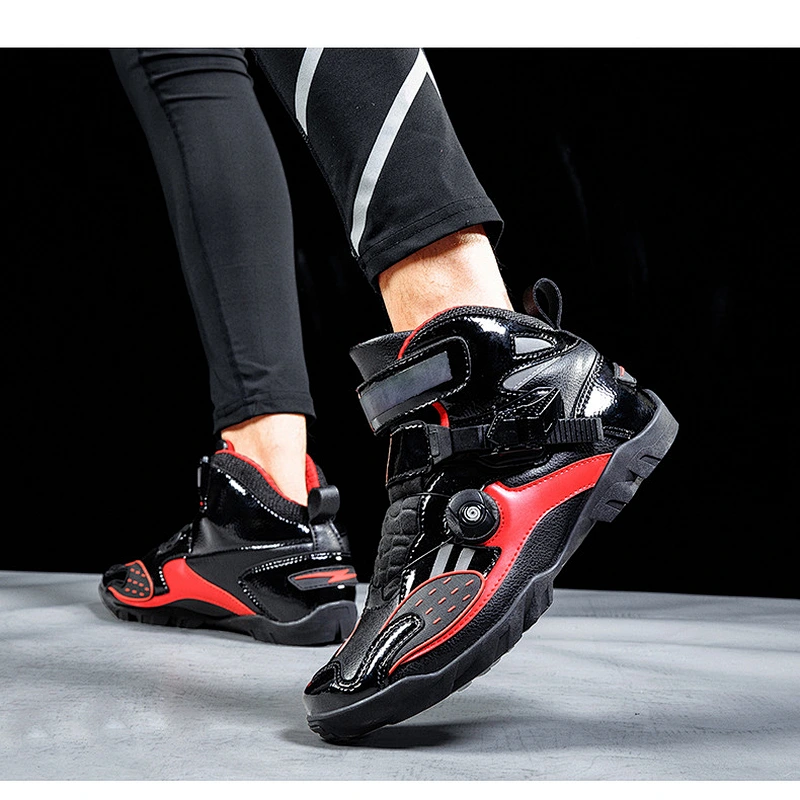 Men Outdoor Motorcycle Shoe Lightweight Cushioning Leisure Sport Sneakers