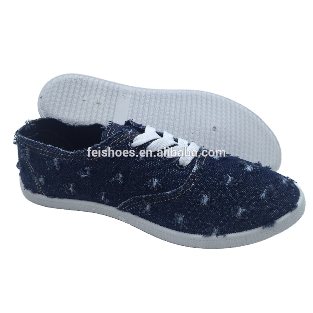 Customize Classic Leisure Style Women Canvas Shoes Injection Shoes