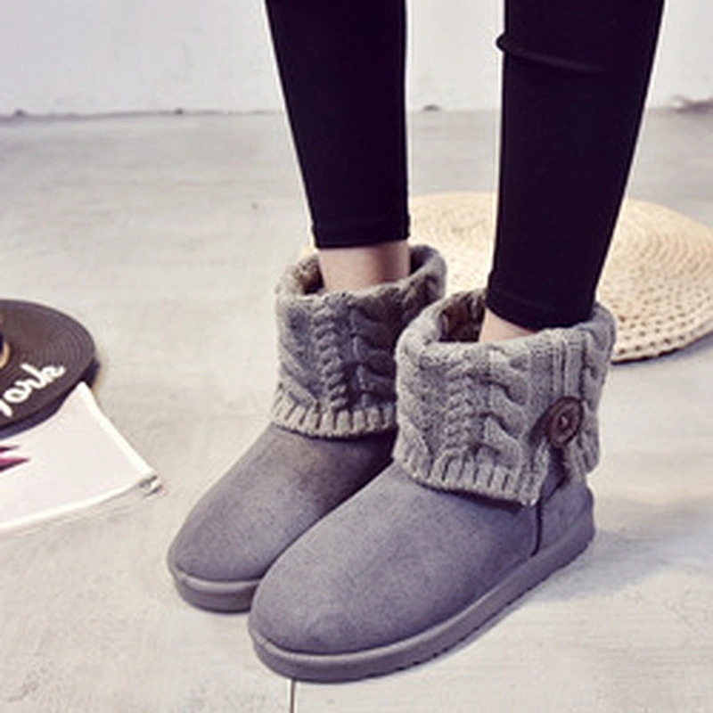 Women Winter Snow Boots Ladies Slip On Warm Ankle Boots