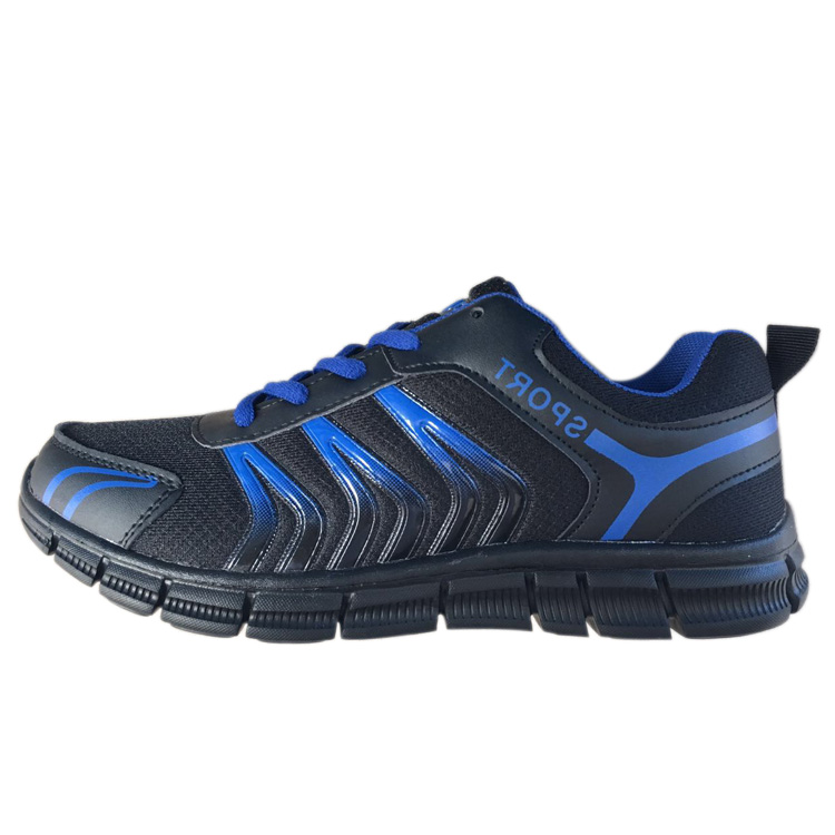 Factory men lace up Flashing casual Sneakers running Sport Shoes