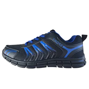 Factory men lace up Flashing casual Sneakers running Sport Shoes
