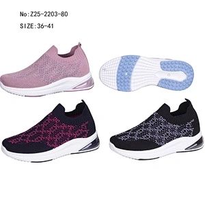 Custom Fashion Lady Slip on Walking Sneakers Women Sport Casual Shoes