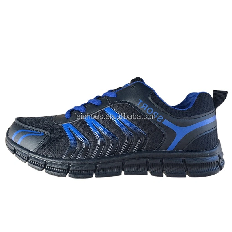 Factory men lace up Flashing casual Sneakers running Sport Shoes